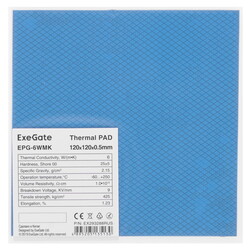 Изображение товара Термопрокладка ExeGate EPG-6WMK [EX293288RUS]