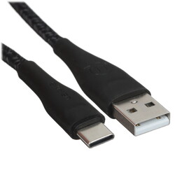 Изображение товара Кабель круглый USAMS USB Type-C - USB 2.0 Type-A черный 3 м