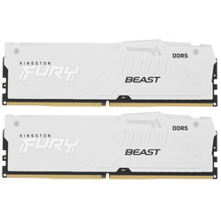 Изображение товара Оперативная память Kingston FURY Beast White RGB [KF560C30BWAK2-32] 32 ГБ