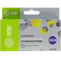 Изображение товара Картридж Cactus CS-EPT2634 желтый