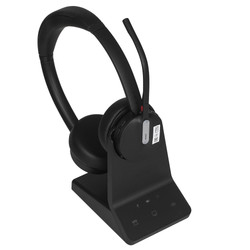 Изображение товара Беспроводные наушники Yealink WH64 Dual UC + Док-станция черный 2025