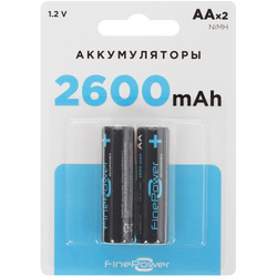 Изображение товара Аккумулятор Finepower AA 2600 мА*ч