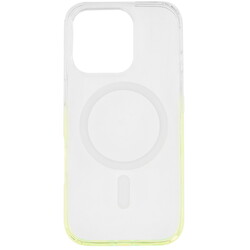 Изображение товара Накладка  uBear Fusion Mag Case для Apple iPhone 16 Pro зеленый/прозрачный