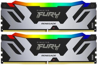 Изображение товара Оперативная память Kingston FURY Renegade Silver RGB [KF576C38RSAK2-32] 32 ГБ