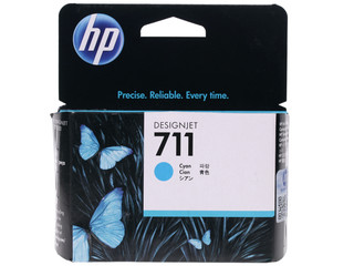 Изображение товара Картридж HP 711 (CZ130AE) голубой