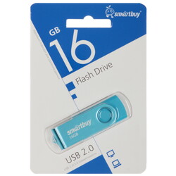 Изображение товара Память USB Flash 16 ГБ Smartbuy Twist [SB016GB2TWB]