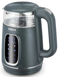 Изображение товара Электрочайник Kitfort КТ-8755 серый