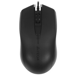Изображение товара Мышь проводная A4 OP-760 черный [1000 dpi, кнопки - 3]