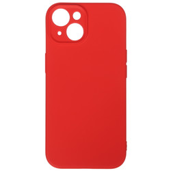 Изображение товара Накладка  BoraSCO Microfiber Case для Apple iPhone 15 красный