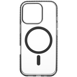 Изображение товара Накладка  ONZO Duo Glossy Magsafe для Apple iPhone 16 Pro серый/прозрачный
