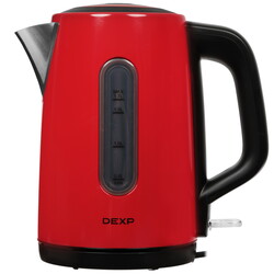 Изображение товара Электрочайник DEXP DEK-08MWB красный