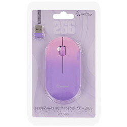 Изображение товара Мышь беспроводная Smartbuy 266AG [SBM-266AG-V] фиолетовый