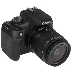 Изображение товара Зеркальный фотоаппарат Canon EOS 2000D Kit 18-55mm DC черный