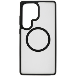 Изображение товара Накладка  VLP Haze Case для Samsung Galaxy S25 Ultra черный/прозрачный