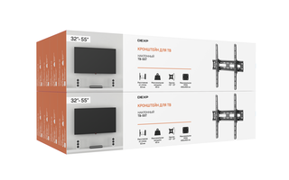 Изображение товара Кронштейн для ТВ DEXP TB-55T черный