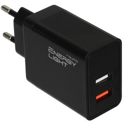 Изображение товара Сетевое зарядное устройство QUMO Energy Light черный