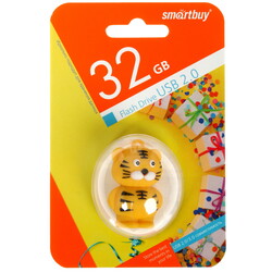 Изображение товара Память USB Flash 32 ГБ Smartbuy Wild Series "Тигр" [SB32GBTIGERW]