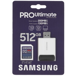 Изображение товара Карта памяти Samsung PRO Utimate SDXC 512 ГБ [MB-SY512SB/WW]