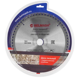 Изображение товара Диск пильный BELMASH RD132A