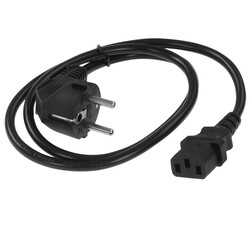 Изображение товара Кабель питания A1 IEC C13 - CEE 7/7