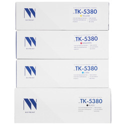 Изображение товара Набор картриджей лазерный NV Print NV-TK-5380 CMYK голубой, желтый, пурпурный, черный