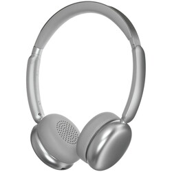 Изображение товара Беспроводные/проводные наушники Deppa Stereo Light серебристый 2025