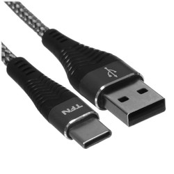 Изображение товара Кабель TFN USB Type-C - USB Type-A серый 1 м