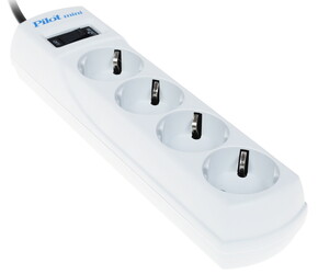 Изображение товара Сетевой фильтр Pilot Mini белый