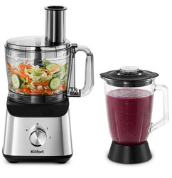 Изображение товара Кухонный комбайн Kitfort КТ-3573 серебристый