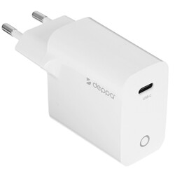 Изображение товара Сетевое зарядное устройство DEPPA 11424 белый