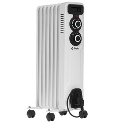 Изображение товара Масляный обогреватель DELTA D11-7 серый