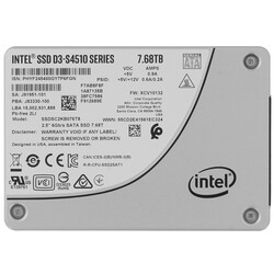 Изображение товара Серверный SSD Intel D3-S4510 Series [SSDSC2KB076T801]