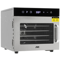 Изображение товара Сушилка для овощей и фруктов JVC JK-FD802 серебристый
