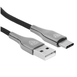 Изображение товара Кабель круглый BY USB Type-C - USB 2.0 Type-A черный 1 м
