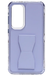 Изображение товара Накладка  Zibelino Kick Stand Origami для Samsung Galaxy S25+ серый
