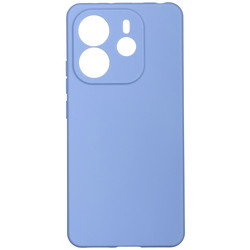 Изображение товара Накладка  BoraSCO Silicone Case для Xiaomi Redmi Note 14 фиолетовый