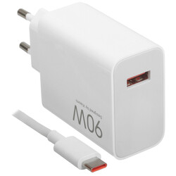 Изображение товара Сетевое зарядное устройство Xiaomi 90W HyperCharge Combo (Type-A) белый