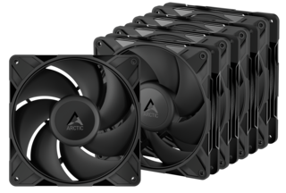 Изображение товара Комплект вентиляторов ARCTIC P14 Pro PST [ACFAN00319A] черный