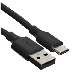 Изображение товара Кабель круглый Ugreen USB Type-C - USB 2.0 Type-A черный 3 м