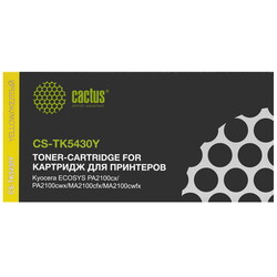 Изображение товара Картридж лазерный Cactus CS-TK5430Y желтый, с чипом