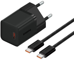 Изображение товара Сетевое зарядное устройство Baseus GaN5 Fast Charger (mini) 1C 30W черный