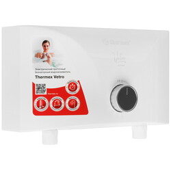 Изображение товара Водонагреватель электрический Thermex Vetro 3500 shower