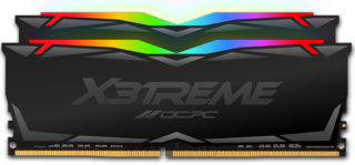 Изображение товара Оперативная память OCPC X3 RGB BLACK [MMX3A2K16GD432C16] 16 ГБ