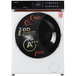 Изображение товара Стирально-сушильная машина HIBERG i-DDQ10 - 10714 W белый