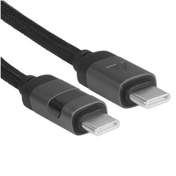 Изображение товара Кабель ACEFAST USB Type-C - USB Type-C черный 1.2 м