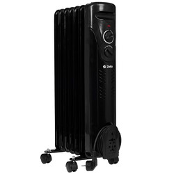 Изображение товара Масляный обогреватель DELTA D10-7 черный
