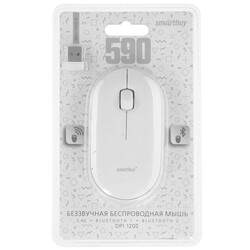 Изображение товара Мышь беспроводная Smartbuy SBM-590D-B [SBM-590D-B] голубой