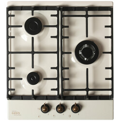 Изображение товара Газовая варочная поверхность Oasis P-3MRT (B)
