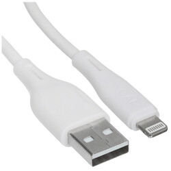 Изображение товара Кабель круглый GAL Lightning 8-pin - USB 2.0 Type-A белый 1.2 м