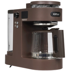 Изображение товара Кофеварка капельная Kitfort КТ-7590 коричневый